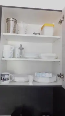 Küche/Küchenzeile in der Unterkunft Ferienwohnung Sofie Marie