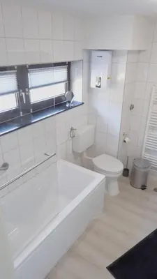 Ein Badezimmer in der Unterkunft Ferienwohnung Sofie Marie