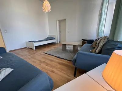 Ein Sitzbereich in der Unterkunft 4YOU Appartement Ferien & Monteursunterkunft