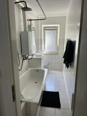 Ein Badezimmer in der Unterkunft Barmen Stilvolle zwei zimmer Wohnung