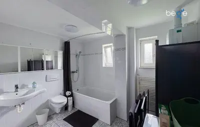 Ein Badezimmer in der Unterkunft BEGE APARTMENTS Your Cozy Flat