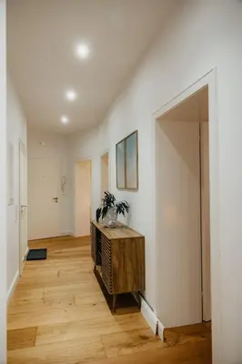 Grundriss der Unterkunft Charmante Wohnung mit Garten im Briller Viertel
