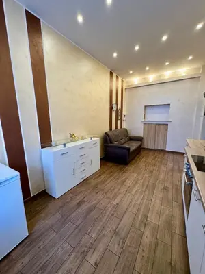 Küche/Küchenzeile in der Unterkunft Apartement Rustica - MODERN NEST APARTEMENTS