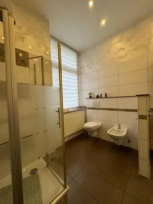 Ein Badezimmer in der Unterkunft Apartement Rustica - MODERN NEST APARTEMENTS