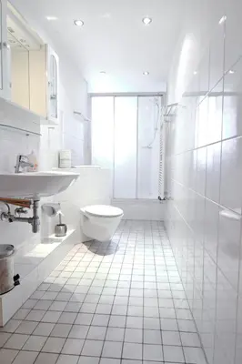 Ein Badezimmer in der Unterkunft apartmondo Apartmentwohnungen Remscheid