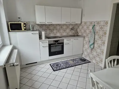 Küche/Küchenzeile in der Unterkunft Dania Apartments - zentral, ruhig