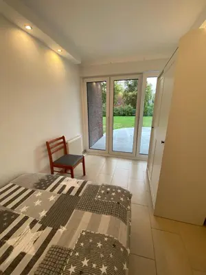 Ein Bett oder Betten in einem Zimmer der Unterkunft MarlAlvi