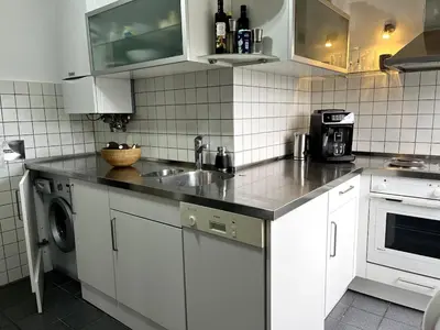 Küche/Küchenzeile in der Unterkunft High Class maisonette Apartment 2 bed 2 bathroom
