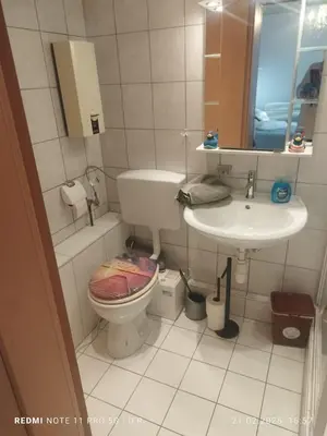 Ein Badezimmer in der Unterkunft Möb Monteurapartment in Gladbeck