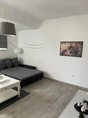Ein Sitzbereich in der Unterkunft Sweet Home Appartements 2