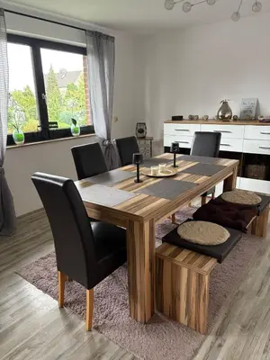 Küche/Küchenzeile in der Unterkunft Ferienwohnung Werne