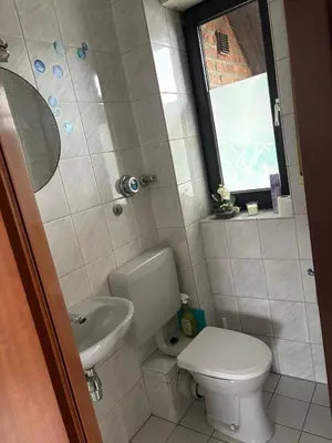 Ein Badezimmer in der Unterkunft Ferienwohnung Werne