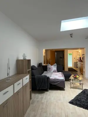 Küche/Küchenzeile in der Unterkunft Gemütliches, barrierefreies Apartment in Dortmund-Brackel, Ruhige Lage, nur 5 Minuten zum Flughafen Dortmund