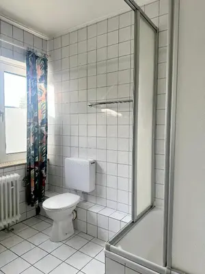 Ein Badezimmer in der Unterkunft Messe Apartment - Near Trade Fair