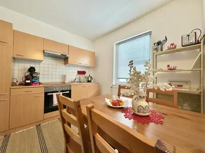 Küche/Küchenzeile in der Unterkunft VAJAGIC 1 - Apartment 4 Pers, 60 qm, EG, Messe, Uni Klinik