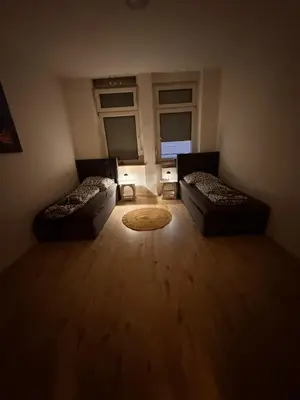 Ein Sitzbereich in der Unterkunft A&V Apartments Hemer Nähe Lungenklinik 2