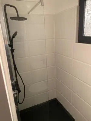 Ein Badezimmer in der Unterkunft Cozy apartment