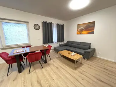 Grundriss der Unterkunft Modern Apartment near Messe Essen & City