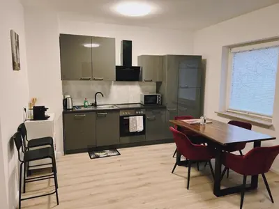 Grundriss der Unterkunft Modern Apartment near Messe Essen & City