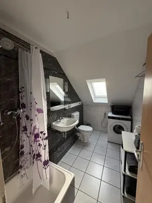 Ein Badezimmer in der Unterkunft Apartment Wesel