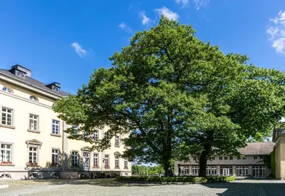 Das Gebäude in dem sich das Hotel befindet