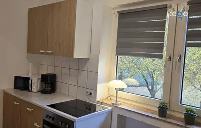 Küche/Küchenzeile in der Unterkunft BEGE APARTMENTS WorkHaus
