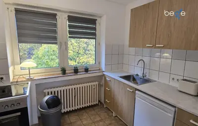Küche/Küchenzeile in der Unterkunft BEGE APARTMENTS WorkHaus