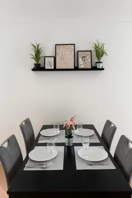 Ein Sitzbereich in der Unterkunft Stylish 4-Person CityNest Wuppertal Near Hbf