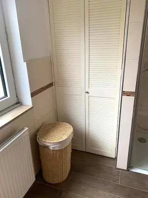 Ein Badezimmer in der Unterkunft Messe Premium Apartment