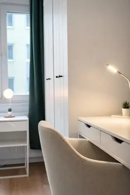 Grundriss der Unterkunft Großzügiges Apartment am Limbecker Platz mit Cafés, Top Anbindung & Netflix