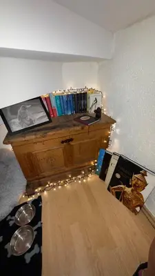 Die Bibliothek in der Ferienwohnung