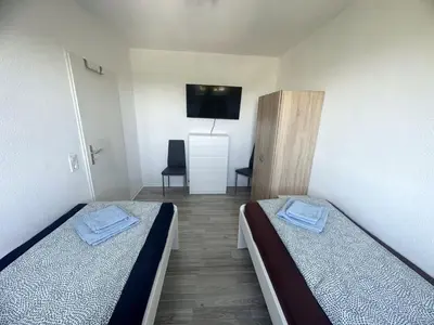 Ein Bett oder Betten in einem Zimmer der Unterkunft Apartment in Dortmund