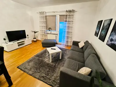 TV/Unterhaltungsangebot in der Unterkunft Düsseldorf Apartment