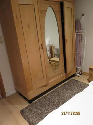 Ein Bett oder Betten in einem Zimmer der Unterkunft 'Emma' die charmante Wohnung - gemütlich & zentral