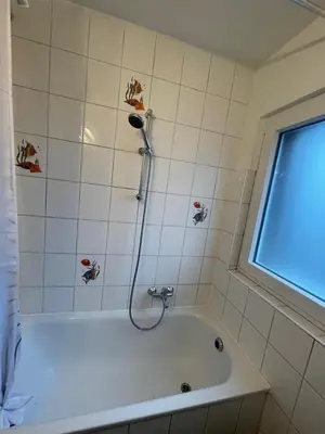 Ein Badezimmer in der Unterkunft Ferienwohnung Emma