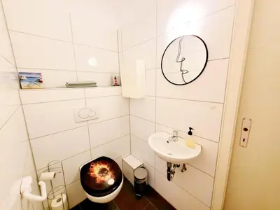 Ein Badezimmer in der Unterkunft Wohnen auf Zeit in Mülheim an der Ruhr