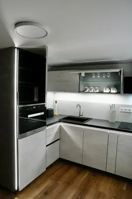 Küche/Küchenzeile in der Unterkunft Altstadt Apartment Chalet