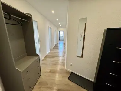 Grundriss der Unterkunft 8P apartment in Wuppertal with balcony and view