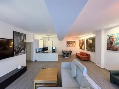 TV/Unterhaltungsangebot in der Unterkunft Quentins Loft