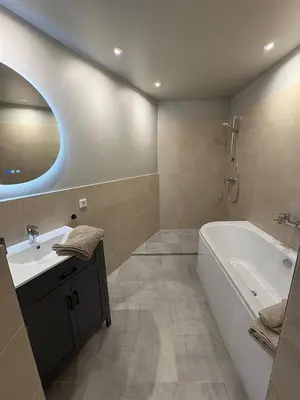 Ein Badezimmer in der Unterkunft Quentins Loft