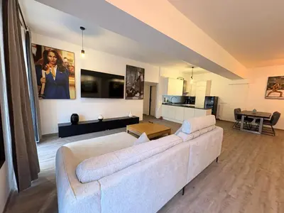 TV/Unterhaltungsangebot in der Unterkunft Quentins Loft