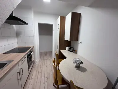 Küche/Küchenzeile in der Unterkunft Wohnung 1&2