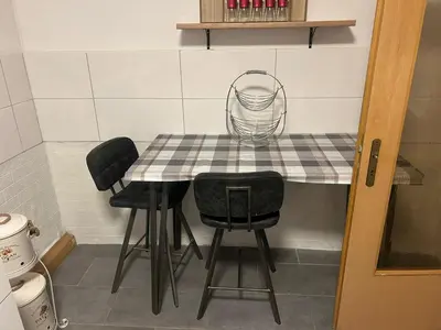 Grundriss der Unterkunft Monteurzimmer Auras