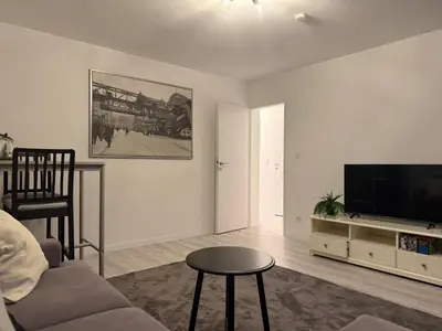 TV/Unterhaltungsangebot in der Unterkunft Ferienwohnung Grünes Eck,Wuppertal am Toelleturm