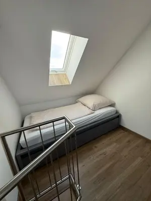 Ein Bett oder Betten in einem Zimmer der Unterkunft Hof Volkmann