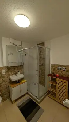 Ein Badezimmer in der Unterkunft Marco Compact City Flat