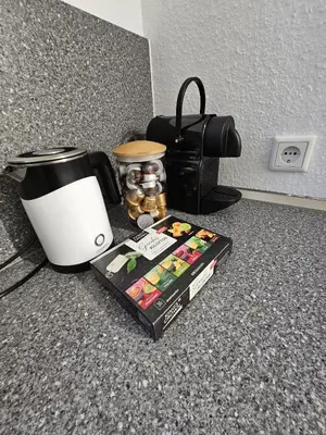 Küche/Küchenzeile in der Unterkunft Ferienwohnung Hagen Hohenlimburg
