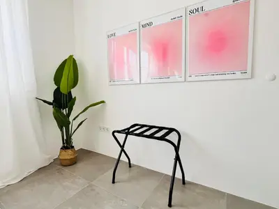 Grundriss der Unterkunft Apartment LilaMoon Unna Dortmund Flughafen Parkplatz Netflix Disney plus 80qm Erdgeschoss