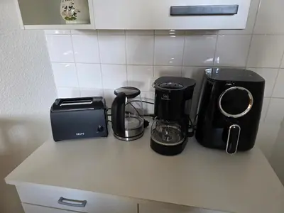 Kaffee-/Teezubehör in der Unterkunft Die Hotelalternative in Mülheim an der Ruhr