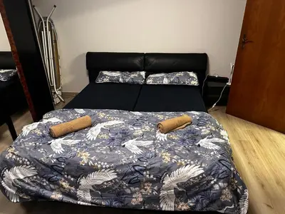 Ein Bett oder Betten in einem Zimmer der Unterkunft Dortmund Brackel Wohnung